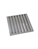 Cappa aspirazione inox cubica professionale a muro cm.280x110x40