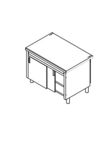 ELEMENTO NEUTRO-VANO INFERIORE CON ANTE SCORREVOLI CM.120X80X90H