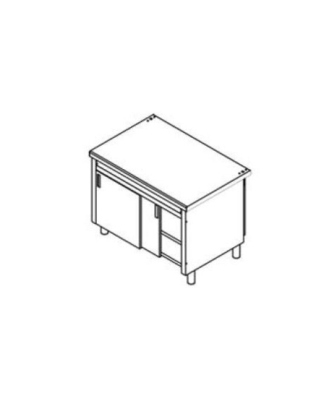 ELEMENTO NEUTRO-VANO INFERIORE CON ANTE SCORREVOLI CM.120X80X90H