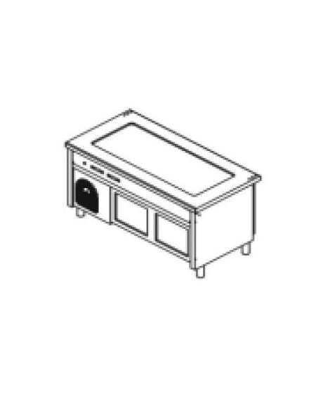 ELEMENTO FREDDO CON INVASO-VANO INFERIORE FREDDO CM.160x80x90h ELEMENTO FREDDO CON INVASO-VANO INFERIORE FREDDO CM.160x80x90h
