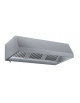 Cappa aspirante a parete inox professionale con motore aspiratore interno incluso cm. 120x90x45h