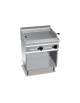 Griglia a pietra lavica a gas-Doppia-Griglia carne regolabile - cm 80x70x90h