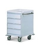 CARRELLO MODULARE CON 4 CASSETTI