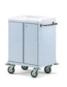 CARRELLO MODULARE CON 2 ANTE BATTENTI - cm 60 x 57 x 96 h