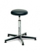 SGABELLO A LABORATORIO CON SEDILE IMBOTTITO - senza schienale - CM D.63x43H