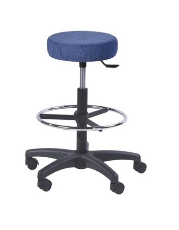 SGABELLO DA LABORATORIO CON POGGIAPIEDI