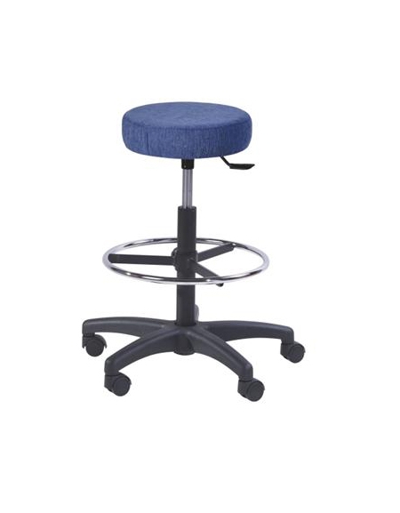 SGABELLO DA LABORATORIO CON POGGIAPIEDI