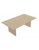 Tavolo per sala riunione rettangolare - cm 200x110x75h - Colori : Bianco-Samui-Rovere-Grigio-Noce-Ciliegio-Olmo-Noce-Seppia