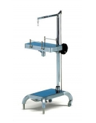 PORTACESTELLO SINGOLO PER CESTELLI ROTONDI - cm 50X40X108H