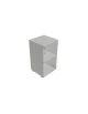 Contenitore Basso anta in vetro con serratura cm 45X45X80h
