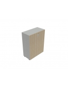 Contenitore armadio medio per ufficio - ante legno con serratura - colori a scelta - cm 90x45x117,9h