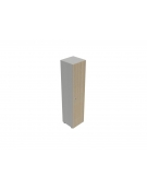 Contenitire alto anta legno - cm 45X45X196
