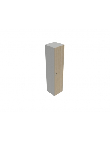 Contenitire alto anta legno - cm 45X45X196