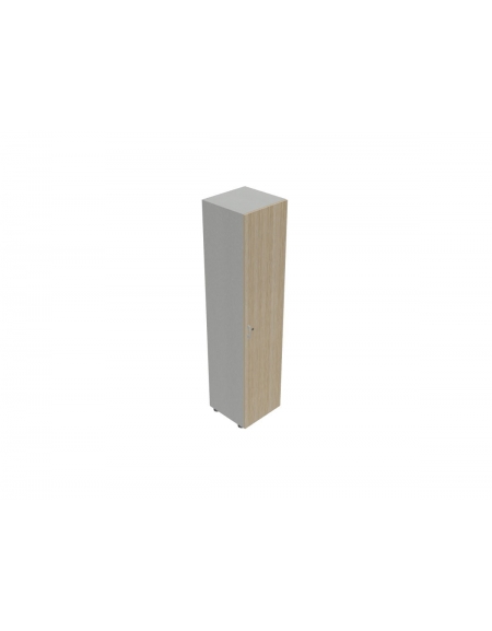 Contenitire alto anta legno - cm 45X45X196