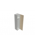 Contenitire alto porta abiti - cm 45X45X196