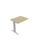 Allungo appendice dattilo con gambe a T - piano disponibile in vari colori - cm 120x60x74h