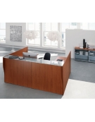 Reception  top in vetro cm 140x75x120h