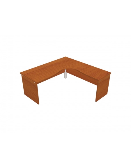 Scrivania Workstation a L per ufficio - cm. 180/180x80/60x72h