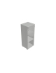 Contenitore medio con anta in vetro con serratura - cm 45x45x119h