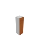 Contenitore medio alto anta in legno con serratura sovrapposta - cm 45x45x157h
