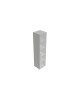 Contenitore medio alto anta in vetro con serratura - cm 45x45x157h