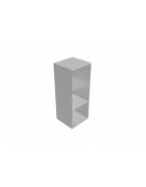 Contenitore medio alto anta in vetro senza serratura - cm 45x45x157h