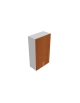 Contenitore medio alto anta in legno con serratura sovrapposta - cm 90x45x157h