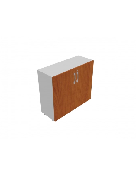 Contenitore basso anta legno con serratura - cm 90x33x80h