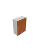 Contenitore medio - anta legno con serratura sovrapposta - cm 90x35x119h