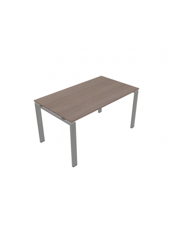Scrivania ufficio operativa - gamba a U - cm 140x80x72h