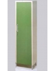 ARMADIO A UN POSTO PER CAMERA DI DEGENZA - N° 1 RIPIANO E N° 1 CASSETTO - ANTA IN LAMINATO PLASTICO - CM 40x50x195