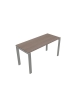 Scrivania dattilo ufficio operativa - gamba a U - cm 120x60x72h - Spessore piano mm 18
