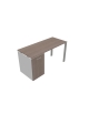Scrivania dattilo con porta docks gamba a U -  operativa  - cm 140x60x72h