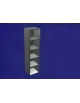Mobile ufficio alto  a giorno - cm 45x45x196h
