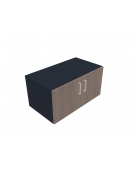 Elemento basso con ante per cmposizioni etegere - cm 80x46x40h