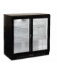 Frigorifero sottobanco orizzontale per bibite con 2 porte scorrevoli - Lt. 208 - temperatura +1°/+10°C - cm 90x50x86h
