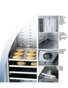 Armadio frigorifero fermalievitazione - N° 18 Teglie 60x40 - Con umidificatore