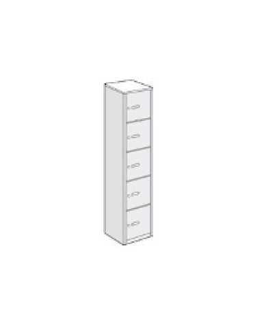 Casellario 5 Porte 5 Serrature 5 Vani