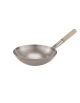 Padella Wok in ferro - Diametro cm 30,5 - Altezza cm 9