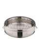 Base cuocivapore in acciaio inox - Diametro  cm 51 - Altezza cm 14