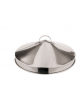 Coperchio cuocivapore in acciaio inox - Diametro cm 51 - Altezza cm 14