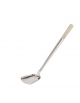Paletta in acciaio inox e legno naturale - cm  13,3x12