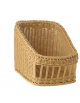 Cesto pane rettangolare in polipropilene colore Beige - cm 30x40 - Altezza cm 16/27