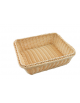 Cesto pane quasi quadrato in polipropilene colore Beige - GN 2/3 - cm 32,5x35,4x10h