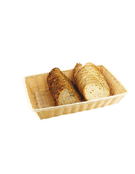 Cesto pane rettangolare  in  Polipropilene cm 30x22x7h