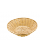Cesto pane tondo in polipropilene colore Beige - cm ø 18x7h