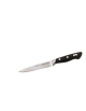 Spelucchino in acciaio inox con manico in speciale materiale plastico colore nero  - cm 10