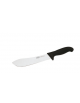 Coltello scimitarra in acciaio inox con manico in polipropilene di vari colori - cm 22