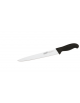 Coltello affettare in acciaio inox con manico in polipropilene di vari colori - cm 20