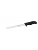 Coltello per filettare in acciaio inox con manico in polipropilene di vari colori - cm 22